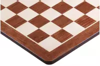 Zestaw szachowy - Szachownica paduk / klon (pole 40mm) + figury American Classic 3