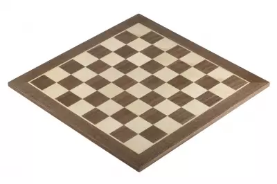 Deska szachowa nr 4+ (bez opisu) orzech/klon (intarsja)
