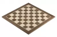 Zestaw szachowy - Szachownica orzech / klon (pole 45mm) + figury American Classic 3"