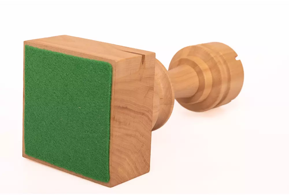 Puchar szachowy drewniany - Biała wieża