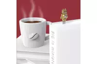 Elegancka metalowa zakładka do książki - Robot (Meta[l]morphose)