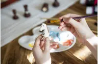 Surowe figury szachowe nr 5 do samodzielnego malowania - szachy DIY artystyczne Surowe figury szachowe nr 5 do samodzielnego malowania - szachy DIY artystyczne