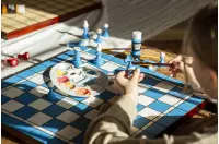 Zestaw szachowy nr 5 do samodzielnego malowania i montażu