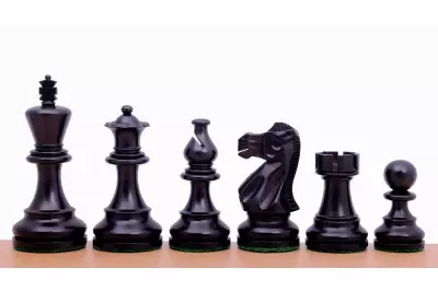 Figury szachowe American Classic 3,5 cala Rzeźbione Drewniane