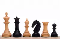 Figury szachowe Colombian 3,5 cala Rzeźbione Drewniane
