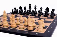 Zestaw szachowy Timeless - szachownica (pole 58mm), figury (król 96 mm)