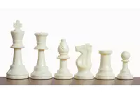 Zestaw szachowy Turniejowy w torbie (figury plastikowe + szachownica rolowana + zegar szachowy + torba)