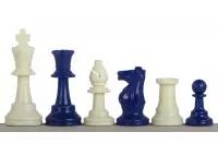 Granatowe bierki szachowe nr 6