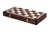 DUŻE DREWNIANE SZACHY 