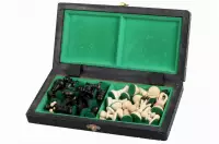 SZACHY KRÓLEWSKIE MAŁE kolor czarny (28,5 x 28 cm)