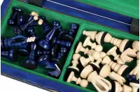 SZACHY KRÓLEWSKIE MAŁE kolor niebieski (28,5 x 28 cm)