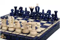 SZACHY KRÓLEWSKIE MAŁE kolor niebieski (28,5 x 28 cm)