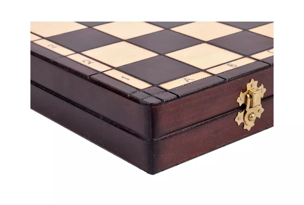 SZACHY AS (40,5 x 41 cm) tradycyjne, uniwersalne