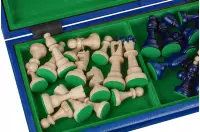 SZACHY AS (40,5 x 41 cm) NIEBIESKIE