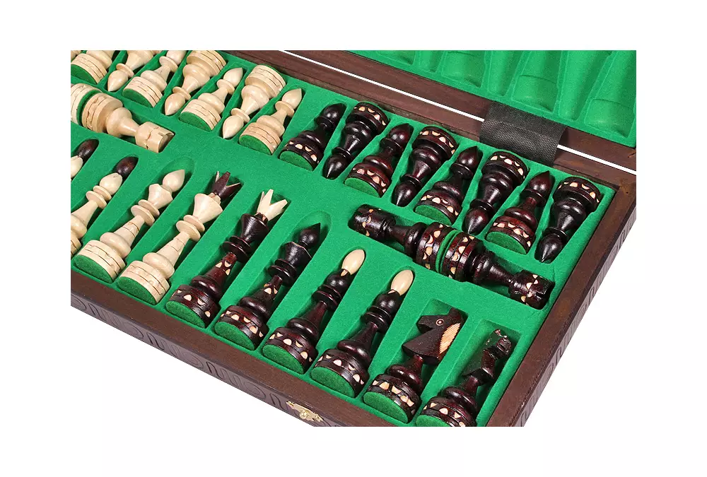 SZACHY INDYJSKIE DUŻE (54x54cm)