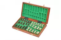 SZACHY OLIMPIJSKIE MAŁE intarsja (35x35cm)