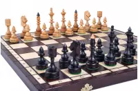 SZACHY DREWNIANE INDYJSKIE (47x46,5cm)