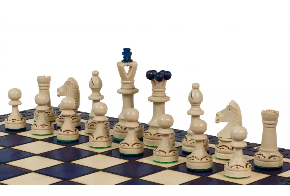 SZACHY SENATOR New Line kolor niebieski