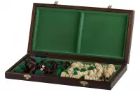 SZACHY PEREŁKA DUŻA (42x42cm) szachownica wypalana i malowana ręcznie