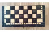 SZACHY PEREŁKA MAŁA z wkładką, kolor czarny