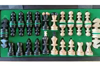 SZACHY PEREŁKA MAŁA z wkładką, kolor czarny