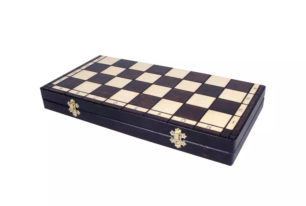 SZACHY BABUSZKI NIEBIESKIE (42x42cm)