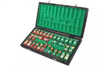 SZACHY BABUSZKI ZIELONE (42x42cm)