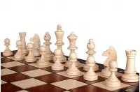 SZACHY DREWNIANE MAGNETYCZNE Lux DUŻE (36x35cm)