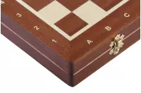SZACHY MAGNETYCZNE DUŻE intarsjowane (35x35cm)