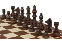 SZACHY MAGNETYCZNE LUX (28x28cm) INTARSJOWANE