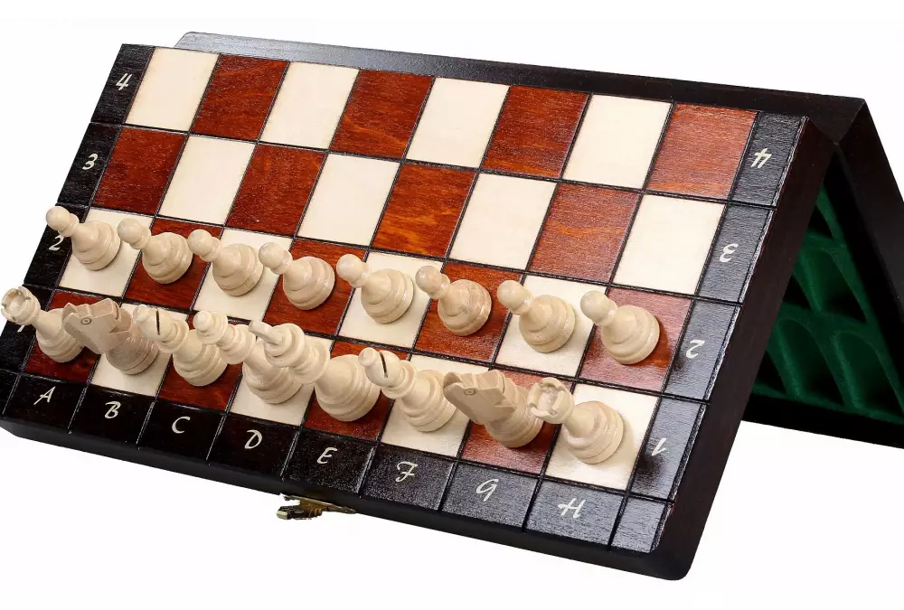 SZACHY MAGNETYCZNE Lux (28x28cm)