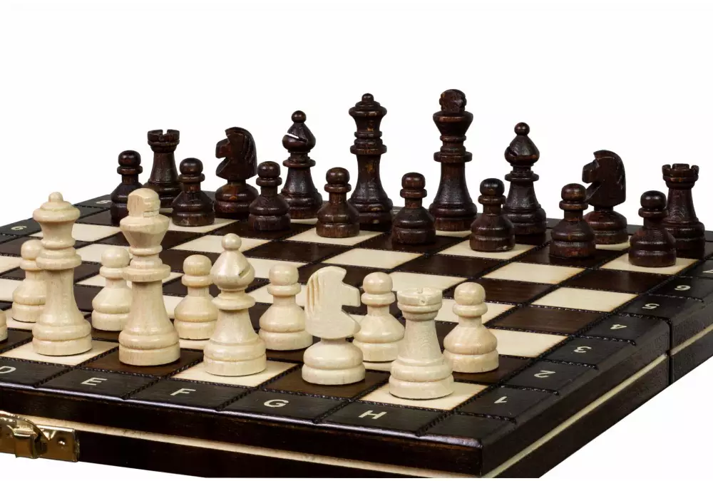 SZACHY SZKOLNE MAGNETYCZNE (27x27cm)