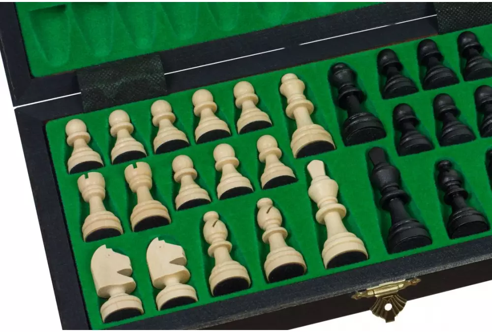 SZACHY MAGNETYCZNE czarne (28x28cm)