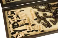 ZESTAW DREWNIANY 3 w 1 (40x40cm) SZACHY + WARCABY + BACKGAMMON ZESTAW DREWNIANY 3 w 1 (40x40cm) SZACHY + WARCABY + BACKGAMMON