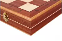 DUŻE SZACHY INDYJSKIE (50x50cm) intarsjowane