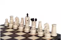 SZACHY DREWNIANE ROYAL MAXI New Line (31x31cm)