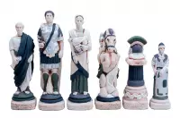 SZACHY SPARTAKUS (intarsja)