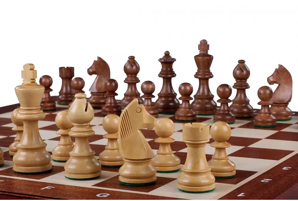 Szachy Turniejowe Timeless (German) Staunton Gold nr 5