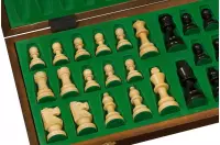 Szachy drewniane French 3,75 cala (pole 58 mm)