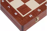 Składana kasetka szachowa do przechowywania figur szachowych (pole 55 mm)