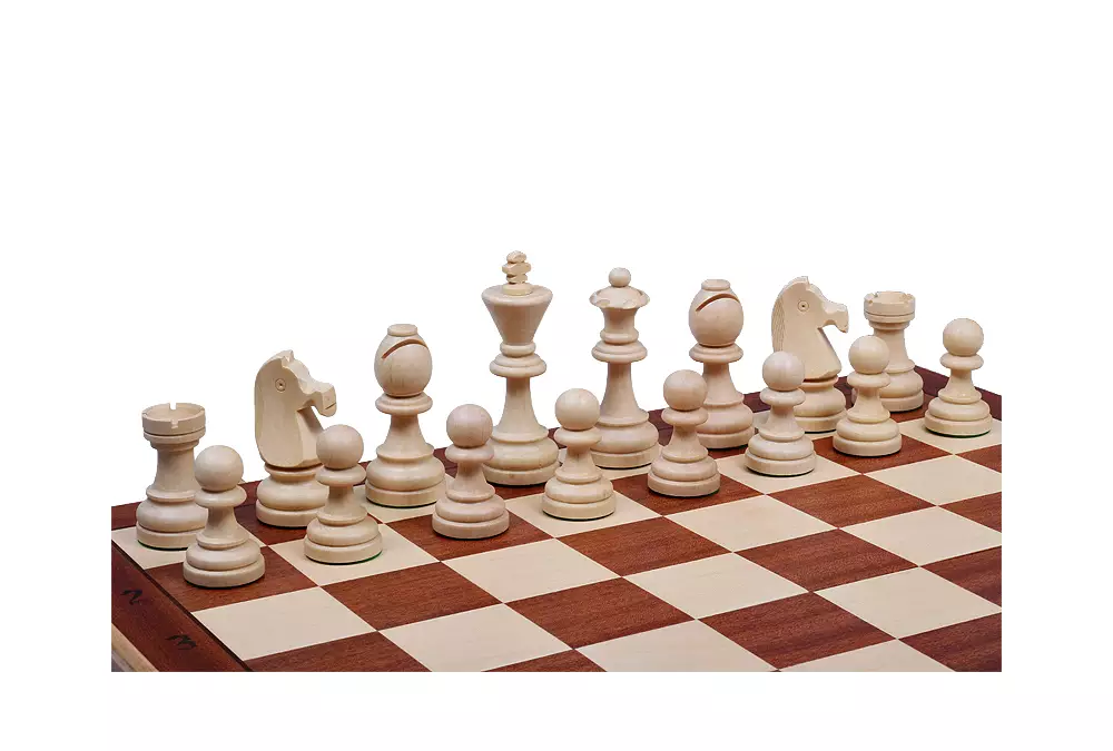 Szachy Turniejowe nr 7 (50x50cm) Intarsjowane