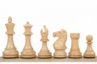 Figury szachowe Stallion Akacja/Bukszpan 3,5 cala