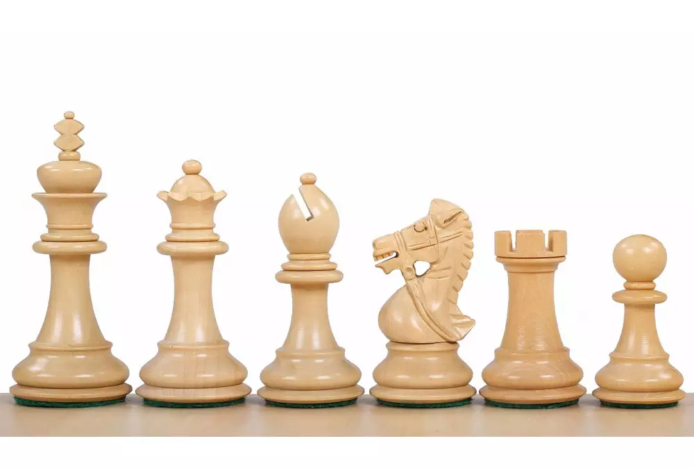 Figury szachowe King's Bridal Hebanizowane 3,5 cala