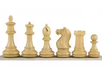 Figury szachowe Oxford Akacja/Bukszpan 3,75 cala