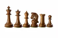 Figury szachowe Sultan 3,75 cala Akacja/Bukszpan