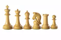 Figury szachowe Sultan 3,75 cala Akacja/Bukszpan