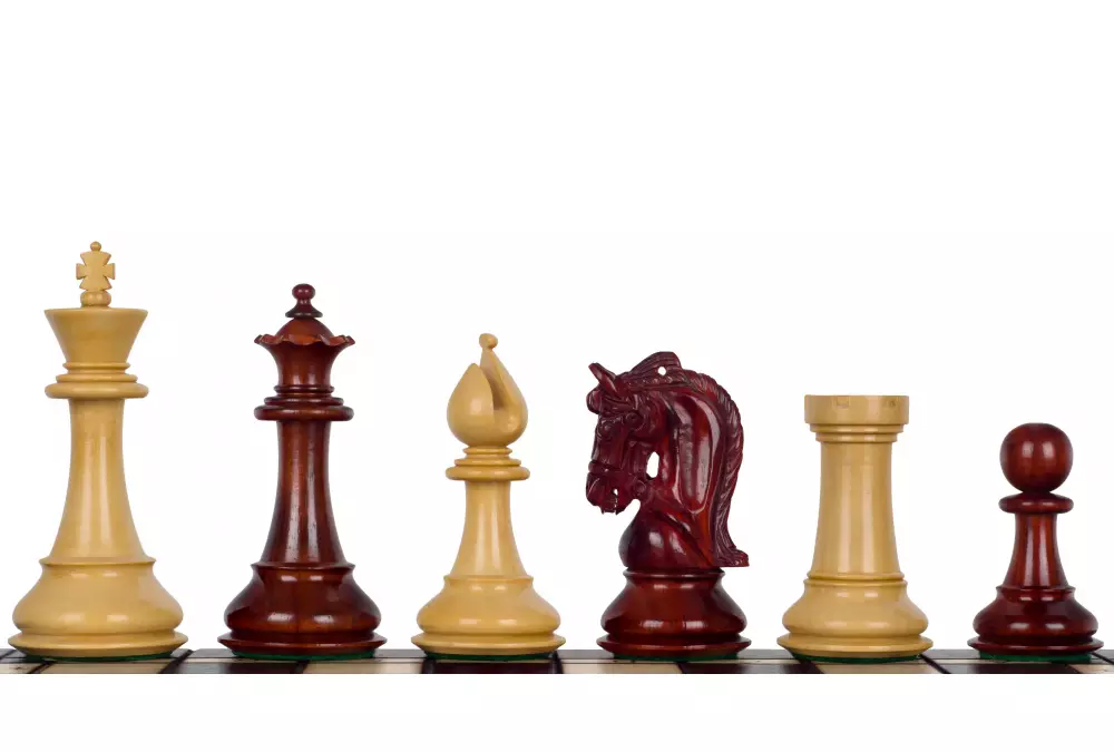 Figury szachowe Corinthian 4,25'' redwood