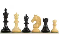 FIGURY SZACHOWE UNICORN HEBANOWE 4,25 cala