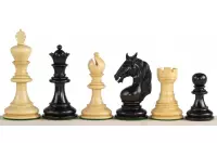 FIGURY SZACHOWE UNICORN HEBANOWE 4,25 cala