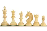 FIGURY SZACHOWE UNICORN HEBANOWE 4,25 cala